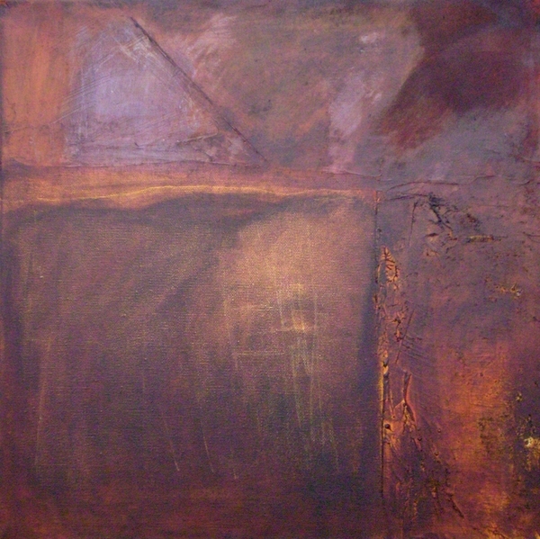 Violet in Brown Field [SOLD]